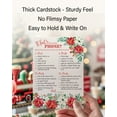thumbnail image 3 of CHRISTMAS Baby Shower Game — WHAT'S ON YOUR PHONE Baby Shower Game — Pack of 25 — HOLIDAY Baby Shower Party Games, Winter Baby Shower Party Games, X-Mas Christmas Baby Shower Activity, SKU G770-PHN, 3 of 6