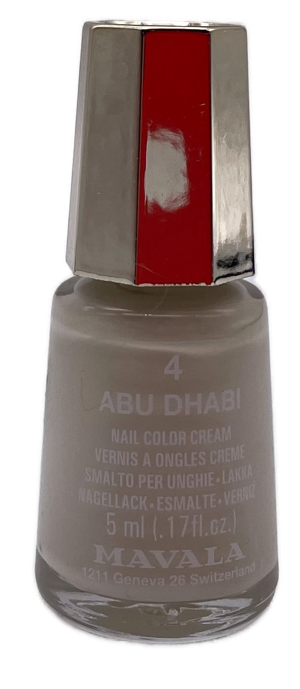 Mavala Mini Color Nagellack – Argentum (Silber/Creme), 5 Ml, Langlebig & Atemaktiv