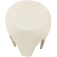 thumbnail image 4 of Meridian Furniture Table d'Appoint Intérieur / Extérieur en Béton Crème Moxie, 4 of 7