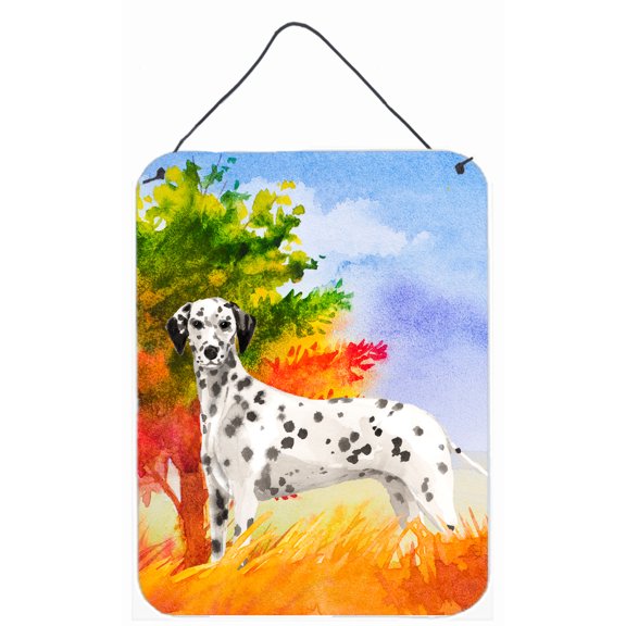 Fall Dalmatian Wall or Door Hanging Prints