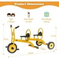 thumbnail image 2 of DEYGIA Toddler Tricycle for Kids Ages 3+, 3-in-1 Trike Bike with Non-Slip Pedals & Airless Rubber Wheels, Balance Training Bike for Boys Girls, Ideal for Outdoor Playground and Daycare, 2 of 8