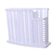 thumbnail image 4 of Soporte de almacenamiento para cubiertos y palillos, organizador de vajilla y cocina, encimera para Blanco, 4 of 9