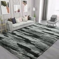 thumbnail image 3 of Arogan 6x9 Feet Area Rugs for Living Room Bedroom, Black Soft Fluffy Shaggy Bedside Carpet, Machine Washable Indoor Floor Rug for Kids Home Decor Aesthetic, 3 of 8