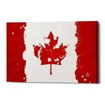 Epic Graffiti  'Canada' Giclee Canvas Wall Art, 18"x12" 12" x 18"
