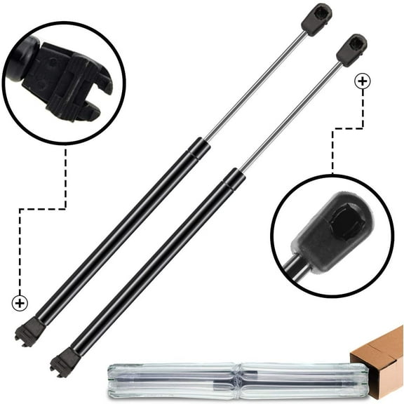 A-Premium Rear Window Glass Lift Supports Shock Struts Replacement for Nissan Pathfinder R51 2005-2013 2-PC Set