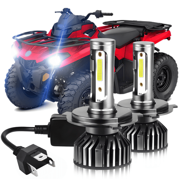 24W 6000K LED Headlight Bulb for Can-Am Outlander Max 400 500 570 650 800R 450
