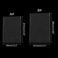 thumbnail image 3 of 50pcs Korea Card Sleeves Clear Acid-free CPP Hard 3 Inch Photocard Holographic Protector Film Album Binder 2 Sizes 2, 3 of 5