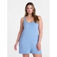 thumbnail image 2 of Joyspun Women's Pointelle Sleepwear Romper, Sizes XS-3X, 2 of 6