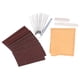thumbnail image 4 of Kit de limas para tuercas de sillín de puente compensación de agudos mantenimiento de bricolaje juego de papel de lija para pulido de guitarra de acero inoxidable ANGGREK Otros, 4 of 8