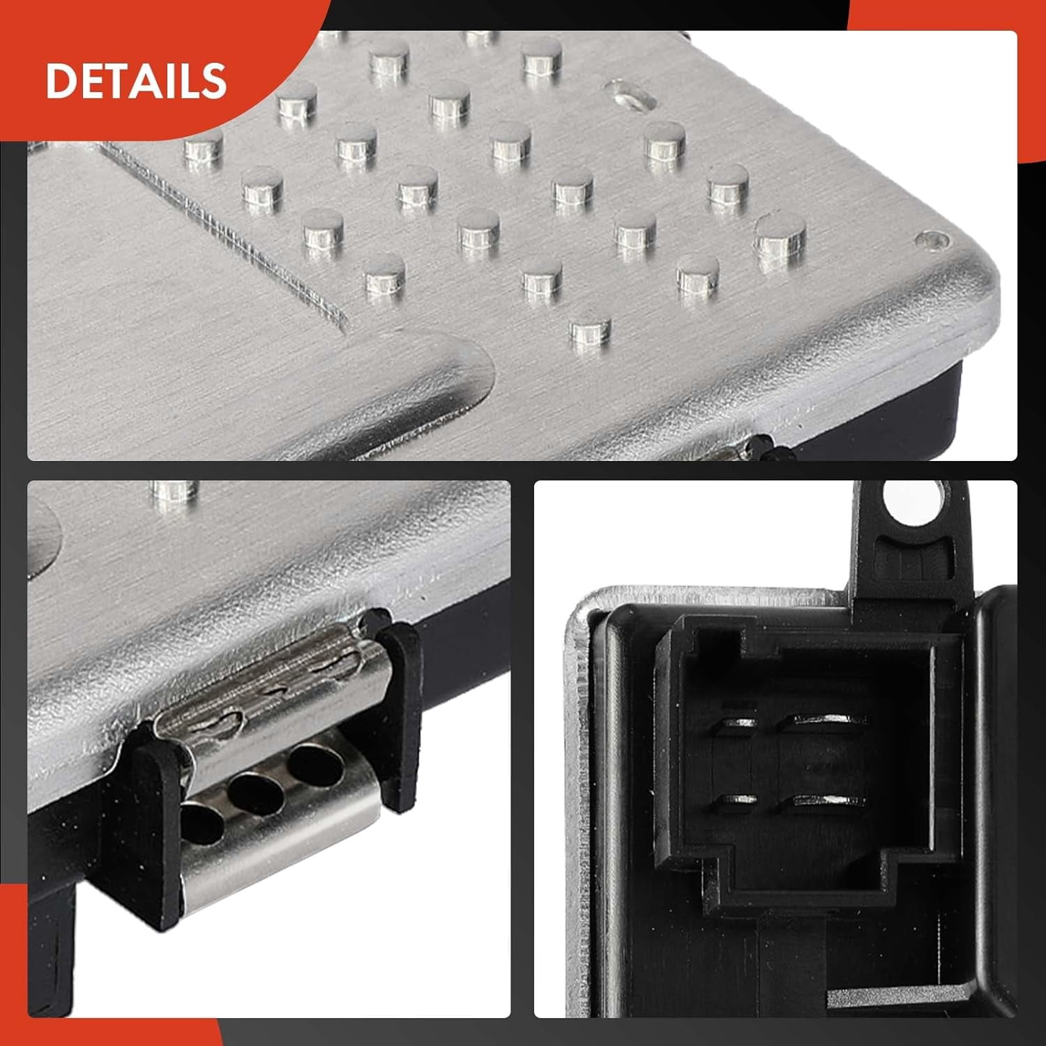 A-Premium HVAC Blower Motor Resistor Compatible with BMW 528i 530i 535d 535i 550i GT xDrive 640i 650i Gran Coupe 740i 740Li 750i 750Li 760Li Alpina B7