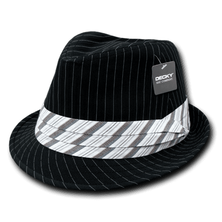 Pinstriped Fedora Hat, Style 556