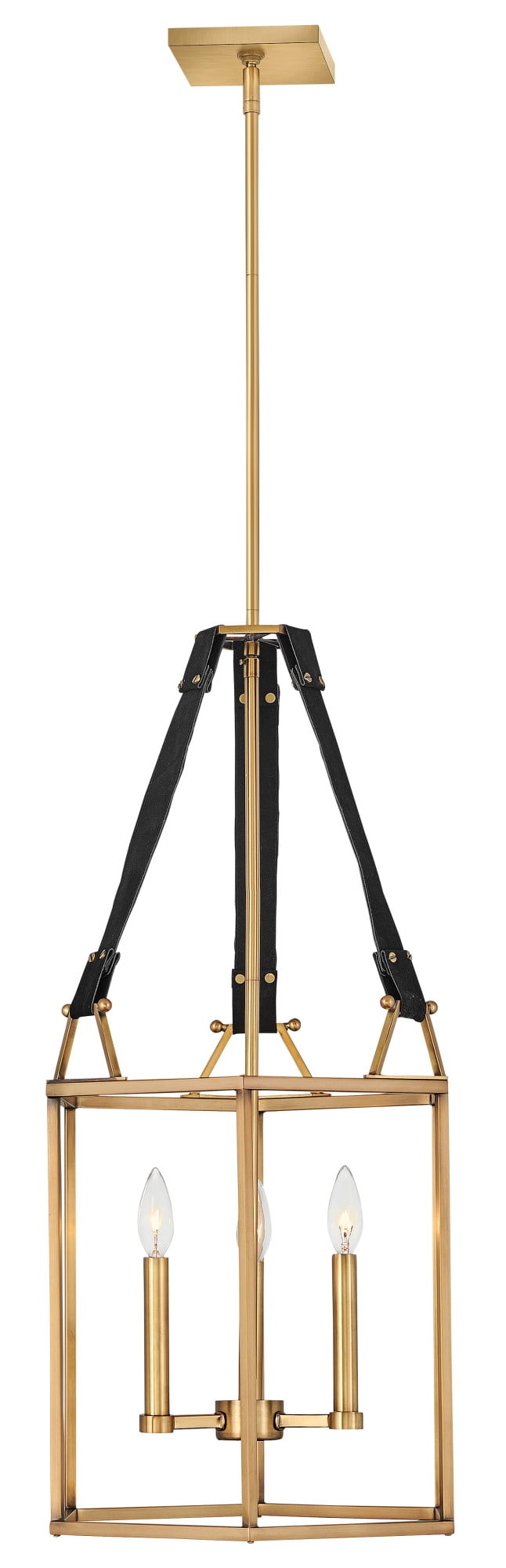 Hinkley Lighting 34204HBR Monroe 3 Light 16" Wide Lisa Mcdennon Candle Style Chandelier -