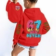 thumbnail image 2 of Kids 6 7 Sweatshirt 67 Boys Girls Kids Youth Ice Cream Funny Sweatshirt Hoodies Red 6 Y-7 Y, 2 of 4