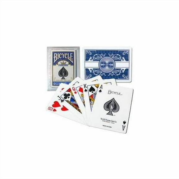 Bicycle Prestige Plastic Playing Cards (Blue)