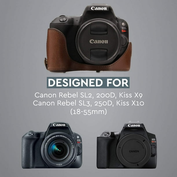 MegaGear Canon EOS Rebel SL3, EOS 250D, EOS Kiss X10, EOS 200D (18