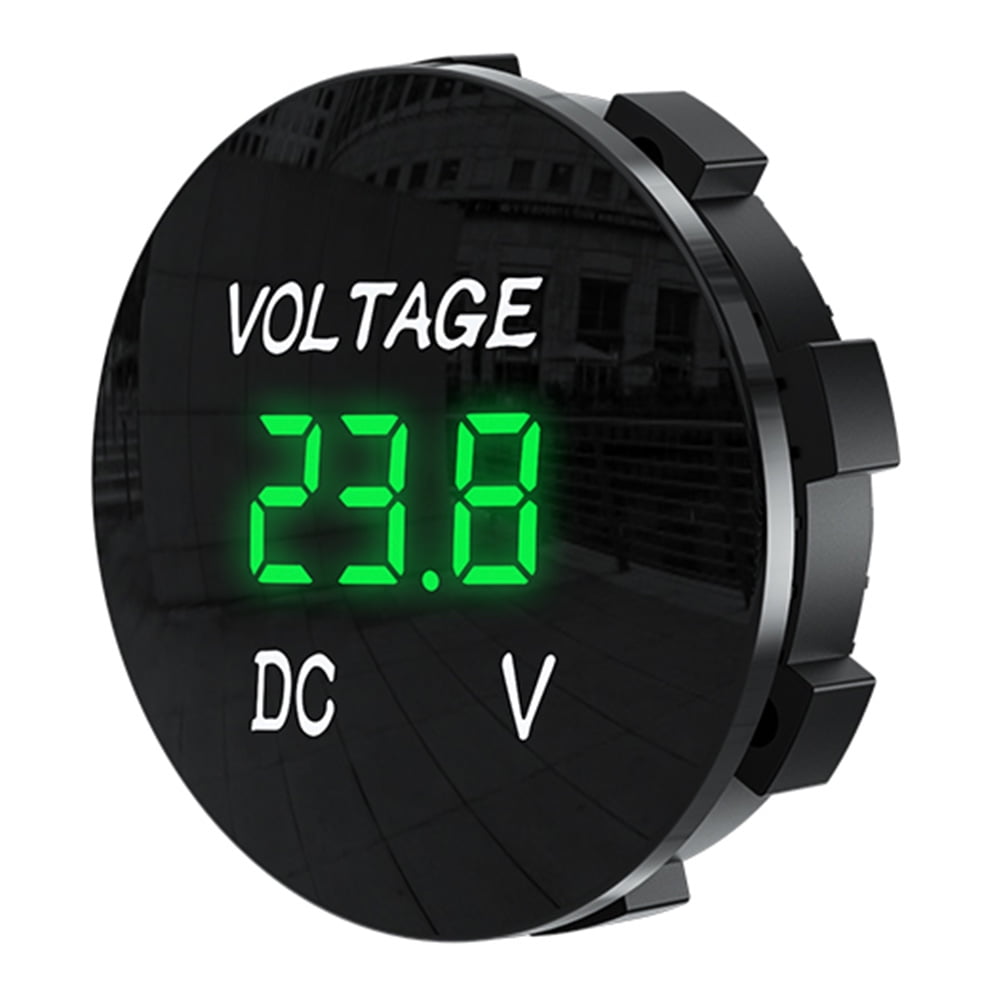 D3 Car Motorcycle 1224V Digital Panel Voltmeter LED Display Voltage Meter
