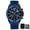 Blue with Box, variant on MINI FOCUS Men's Sports Watch Casual Waterproof Quartz Watch with Multiple Functions