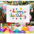 thumbnail image 1 of Tapiz de fondo de feliz cumpleaños, decoración de pared de habitación de niños Kawaii, dormitorio de niñas, dibujos animados, decoración de fiesta en el hogar, 1 of 4