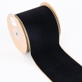 thumbnail image 3 of Cinta decorativa CSZD RIBBON de terciopelo negro, 10 m x 10 cm, 3 of 9