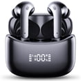 thumbnail image 1 of VEATOOL X15 Wireless Earbuds, 72H Hi-Fi Stereo Deep Bass Earphones with Noise Cancelling Mic IP7 Waterproof Sport Headset with LED Power Display, 1 of 8