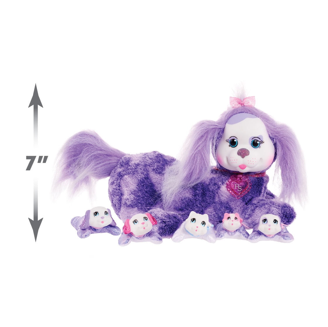 Puppy Surprise Tessa and Her Puppies Guess How Many 90s Style Toy Plush Dog for sale online 