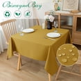 thumbnail image 2 of Mantel Biscaynebay, 229 x 229 cm, resistente al agua, color dorado, 2 of 9