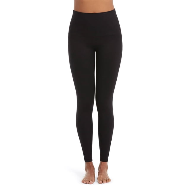 Leggins SPANX, cómodos y sin costuras, atléticos, negros, talla M