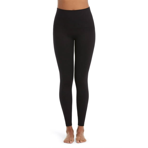 Leggins SPANX, cómodos y sin costuras, atléticos, negros, talla M