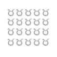 thumbnail image 2 of opvise 20Pcs Nail Ornaments Delicate Shape Rust-proof Alloy Bow-knot Wreath Nail Art Decor Manicure Designs Nail Supplies, 2 of 8
