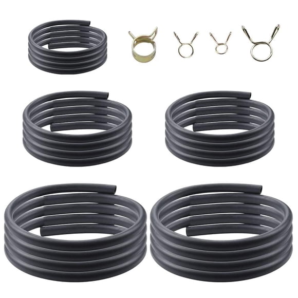 Manguera de combustible AloneGoer de 3 pies con 40 clips para Kawasaki EZGO