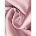 thumbnail image 5 of DARING DIVA Women's Satin Silky 3/4 Sleeves Tie Waist Loungewear Robes S Pink, 5 of 6
