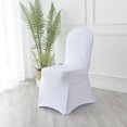 thumbnail image 1 of Fundas para sillas plegables de elastano elástico, protector de silla ajustable universal para bodas, fiestas, banquetes, vacaciones, celebraciones, decoración con elástico, 1 of 5