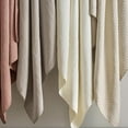 thumbnail image 7 of EVERGRACE Cross Stitch Pre-Washed Cotton Quilt Bedding Set Queen Size, Oversized 3 Pieces Lightweight Bedspread Coverlet for All Season, with 2 Matching Shams, Flax Beige, 92"x96", 7 of 7
