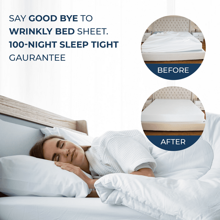 Bed Sheet Clips,Bed Sheet Holder Strap 360 Degree Bed Sheet
