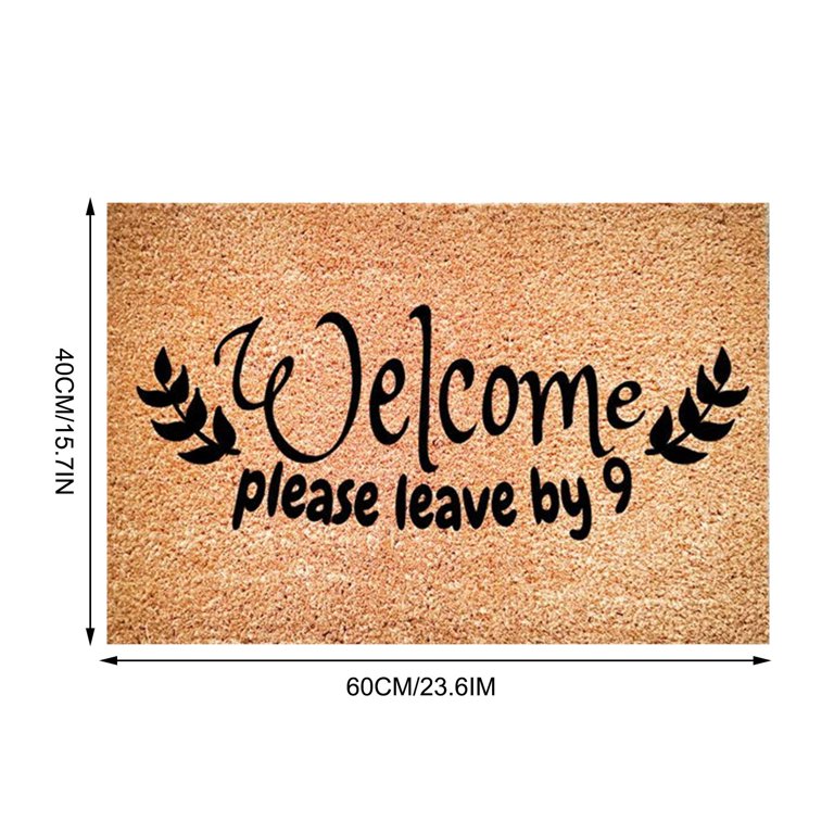 Fun Copywriting Mat Holiday Mat Welcome Door Mat Polyester Door