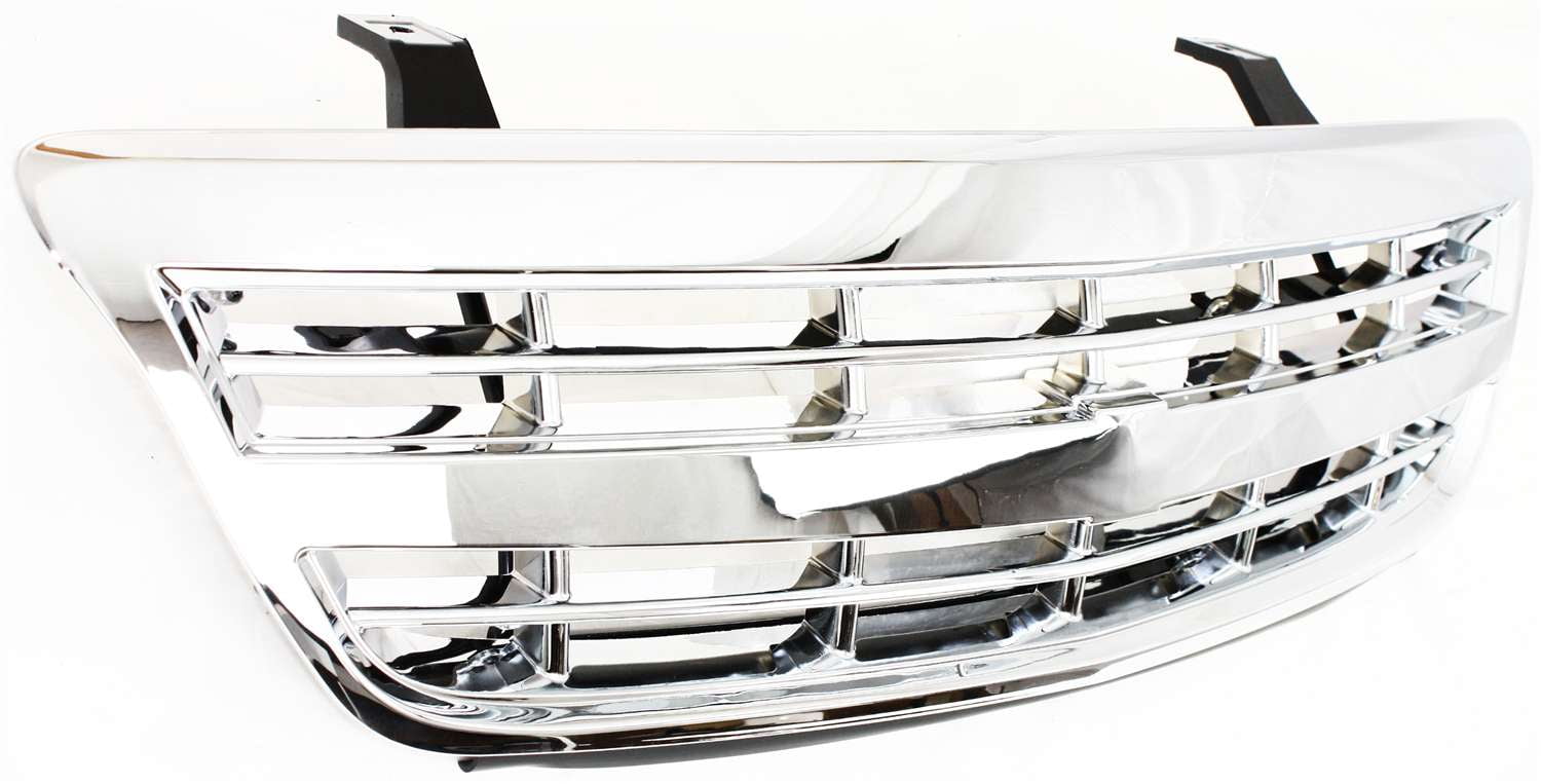 Grille Assembly Compatible With 2001-2005 Chevrolet Venture Chrome Shell and Insert