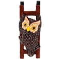 thumbnail image 1 of Flower Pot - Hugger Figurine - Owl Garden Decor - Get All The Fun Collections of Pot Pal Climbers - Hanging Planter Decorations - Patio Decor - Yard Decor, 1 of 1