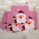 thumbnail image 2 of 50 Uds. Bolsa navideña de Papá Noel, regalo de celofán, galleta, caramelo, autoadhesivo BRILLAR Rojo Verde, 2 of 5
