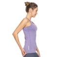 thumbnail image 5 of Expert Brand Women's Airstretch™ Athletic Racerback Tank Top, Heather Purple, XL, 5 of 5