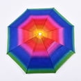 thumbnail image 3 of Coofit Chapeau Parapluie Pliable Réglable Multifonctions Soleil Chapeau de Pluie Casque d'Extérieur, 3 of 10