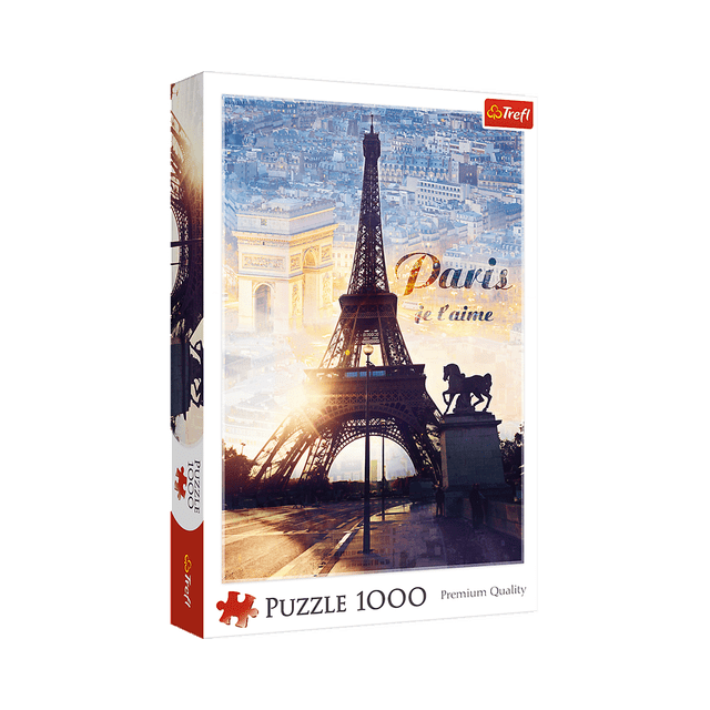 Rompecabezas Trefl 1000 pzs París Al Amanecer, Torre Eiffel Trefl 10394