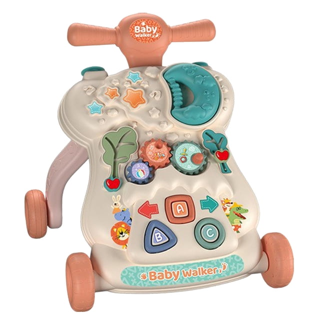 Panel de juego multifuncional Hugo para bebés Rojo 42 cm x 41 cm x 48 cm
