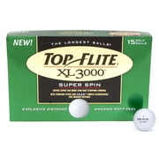 Top Flite XL 3000 Golf Balls, 15 Pack