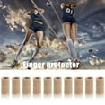thumbnail image 3 of OUSITAID 10pcs Finger Sleeves Support Brace Elastic Thumb Knuckle Protector (Camel), 3 of 5