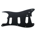 thumbnail image 3 of Electric Guitar Pickguard Aluminum Alloy Guard Scratch Board Front Plate Panel Cover Instrument Accessories Black, 3 of 14