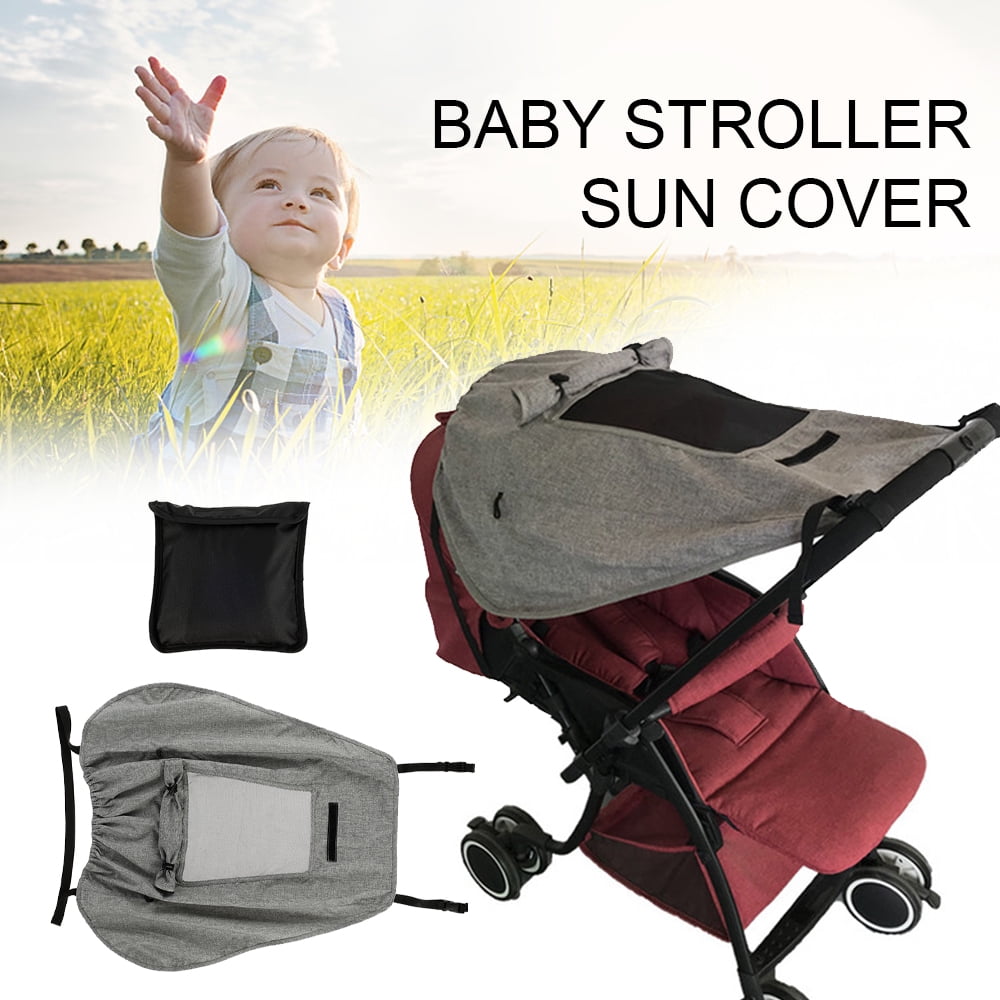 Sun Visor Carriage Shade Canopy Cover For Baby Stroller Pram Buggy Cap Hood Tool 