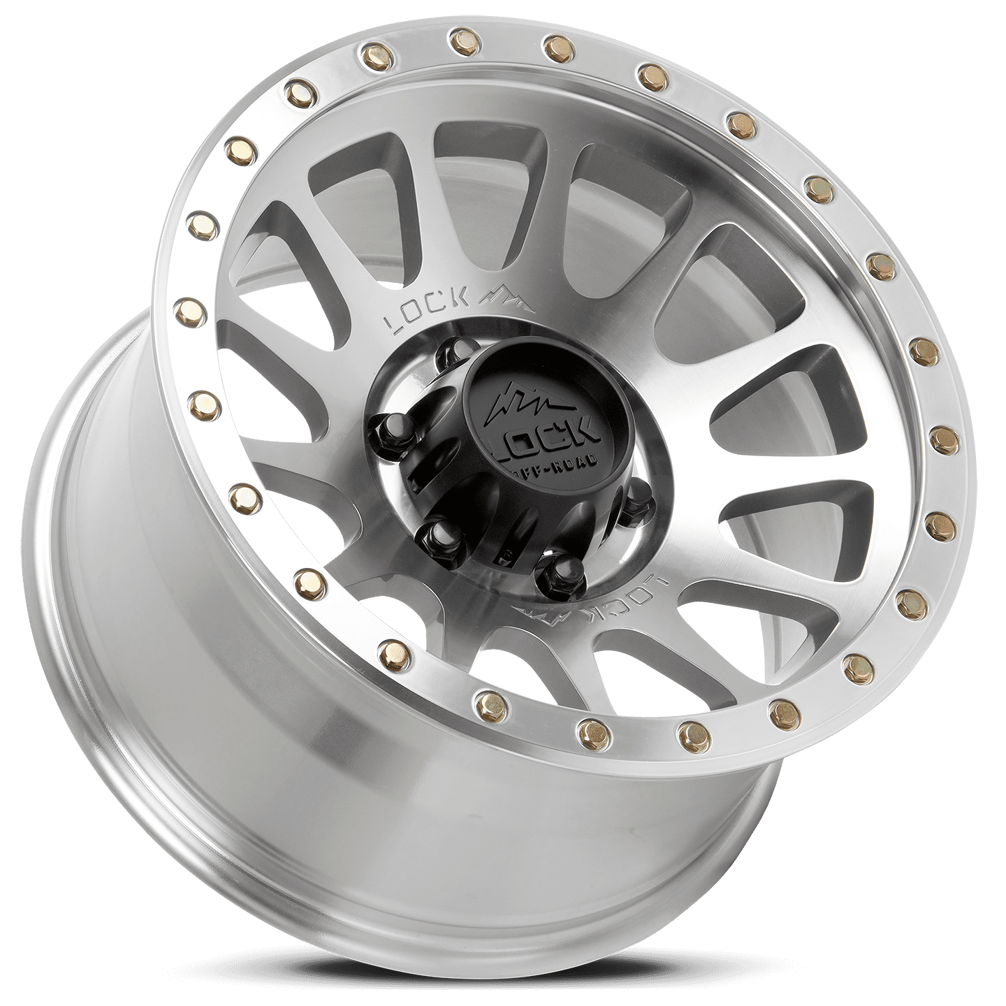 Lock Off-Road Yosemite Machine with Clear Coat 9-17