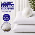 thumbnail image 4 of Lux Decor 18x18 Pillow Inserts 4 Pack - Hypoallergenic Square Form Throw Pillow Inserts, White Decorative Pillows for Couch, Sofa, Bed, Chair, Bench & Living Room, 4 of 18
