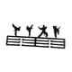 thumbnail image 2 of Estante organizador de medallas, soporte de exhibición de medallas de metal, estante para colgar medallas Tai Chi, 2 of 8