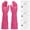 Pink, variant on Rubber Dishwashing Glove Kitchen Cleaning Gloves 3-Pairs,Waterproof Reuseable.(Multicolor,Small)